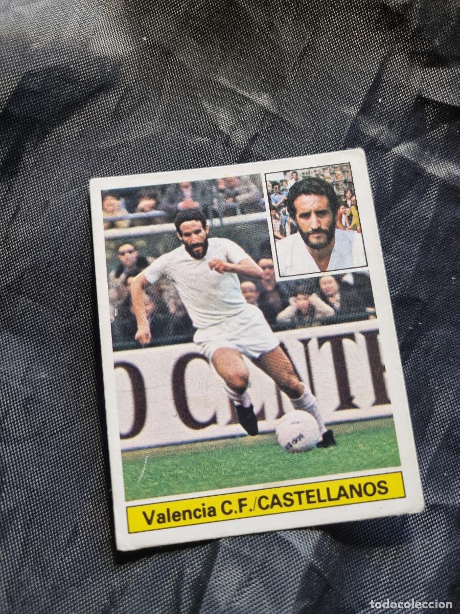 Cromos de Futebol: CASTELLANOS. VALENCIA. SIN PEGAR. ED. ESTE LIGA 1981/82. 81/82. 1981/1982. PEDIDO MINIMO 3&euro;