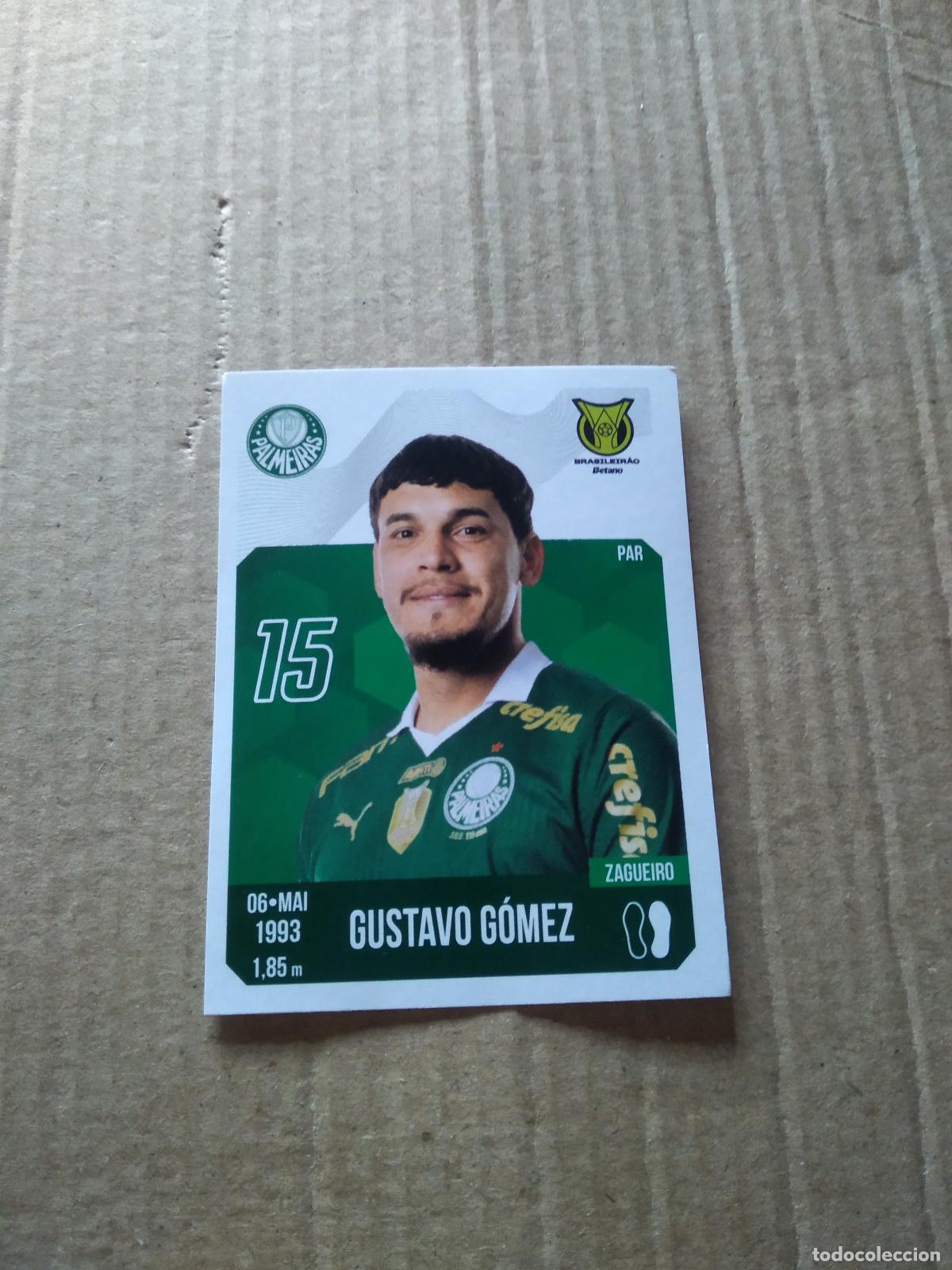 Fu&szlig;ball-Sticker: 5 GUSTAVO GOMEZ PALMEIRAS CROMO FUTBOL PANINI BRASILEIRAO 2024 LIGA BRASIL BRASILEIRO