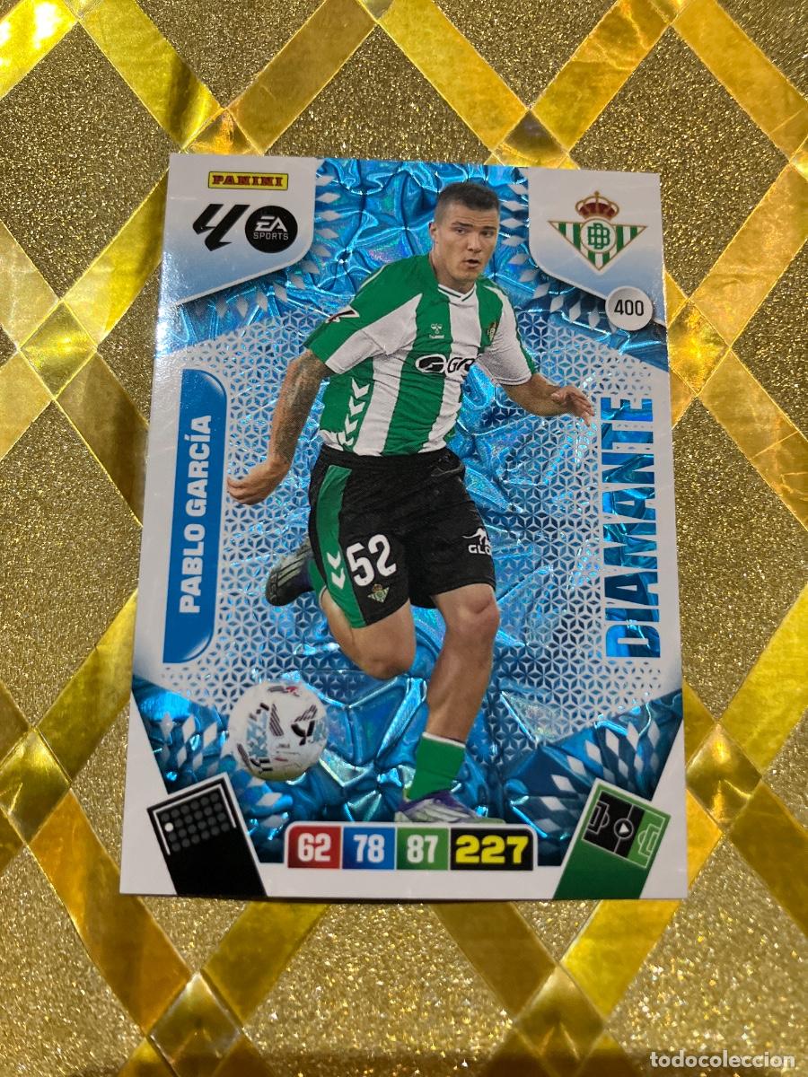 Cromos de F&uacute;tbol: CROMO DE FUTBOL NUMERO 400 PABLO GARCIA BETIS DIAMANTE ADRENALYN XL 2025 2026 PANINI !