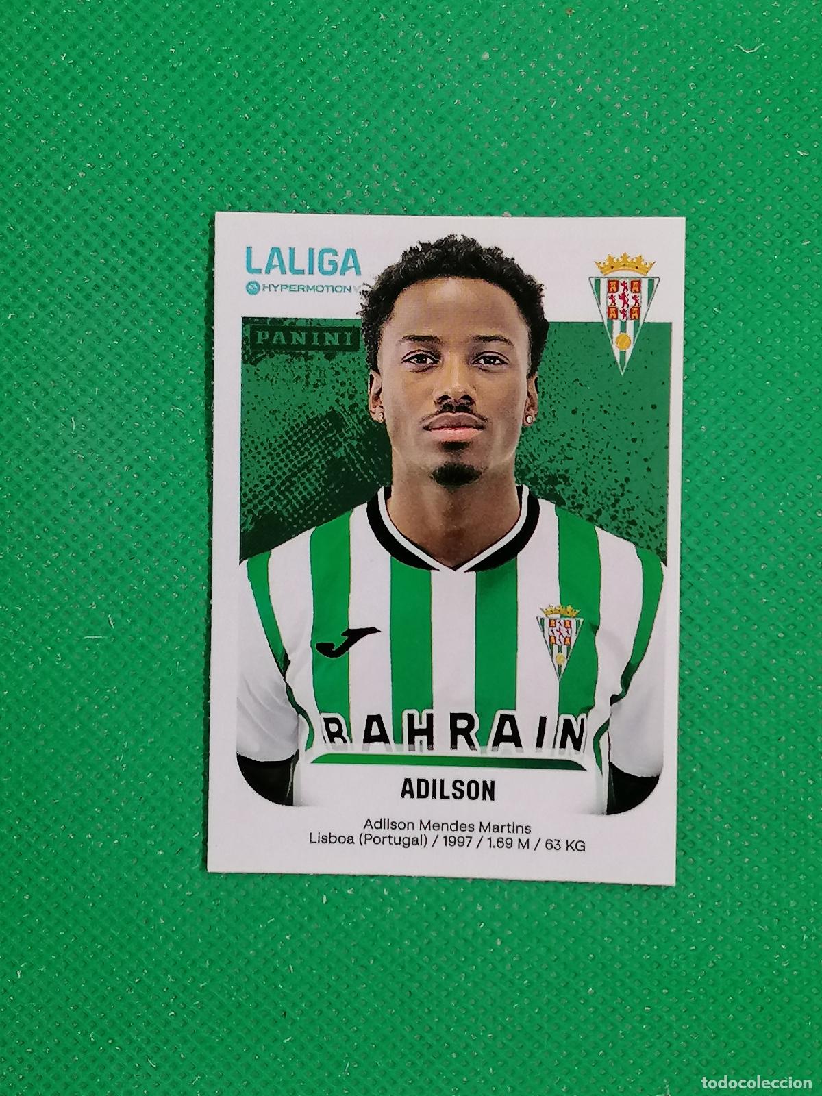 Cromos de f&uacute;tbol: 150 BIS 150BIS ADILSON CORREGIDO CORDOBA ⚽ PANINI LIGA HYPERMOTION 25 26 2025 2026 ⚽