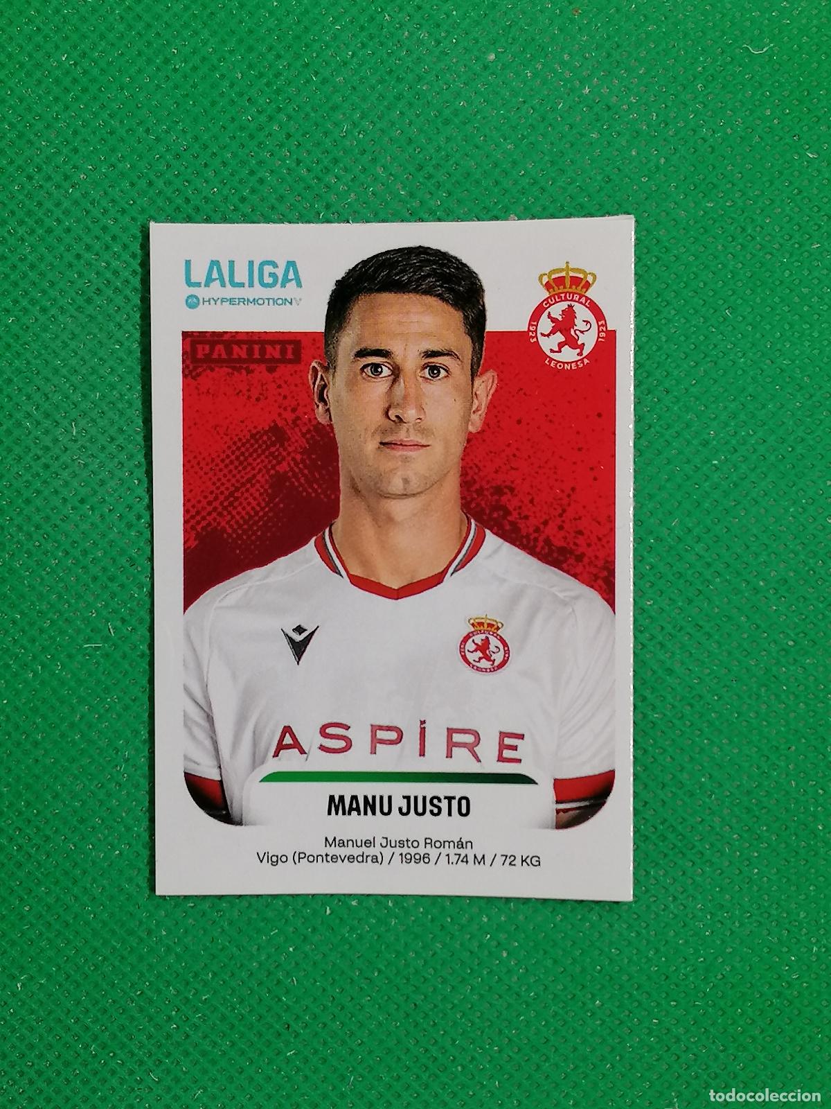 Cromos de f&uacute;tbol: 170 BIS 170BIS MANU JUSTO CULTURAL LEONESA ⚽ PANINI LIGA HYPERMOTION 25 26 2025 2026 ⚽