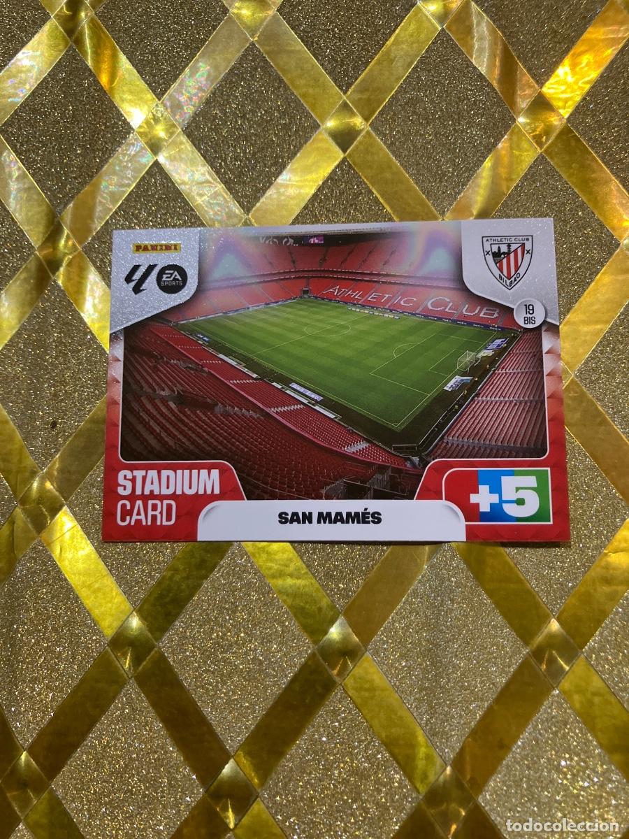 Cromos de f&uacute;tbol: CROMO DE FUTBOL NUMERO 19 BIS ESTADIO ATHLETIC DE BILBAO ADRENALYN XL 2025 2026 PANINI !