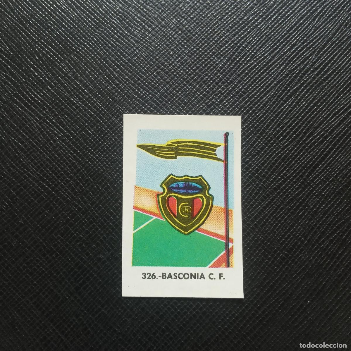 Cromos de F&uacute;tbol: 326 BASCONIA ESCUDO RUIZ ROMERO 61 62 CROMO FUTBOL LIGA 1961 1962- SIN PEGAR - A192 PG26