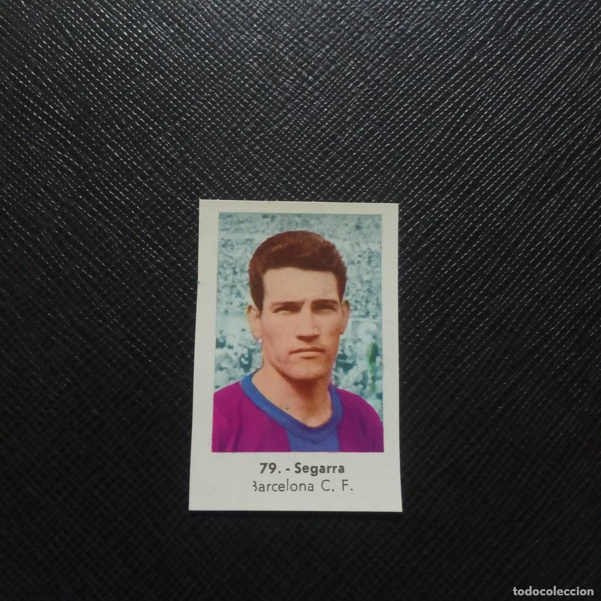 Cromos de F&uacute;tbol: 79 SEGARRA BARCELONA RUIZ ROMERO 61 62 CROMO FUTBOL LIGA 1961 1962- SIN PEGAR - A192 PG36