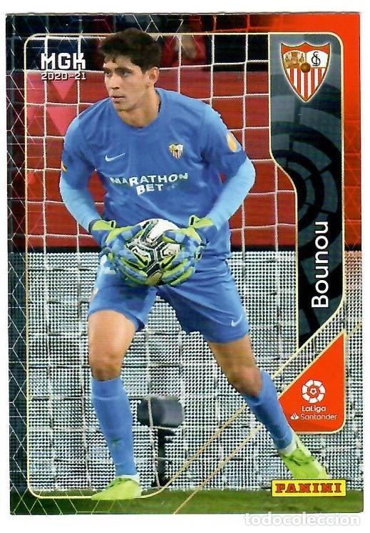 Figurine di Calcio: MEGACRACKS MGK 2020-21 / BOUNOU N&ordm; 273 / SEVILLA C. F.
