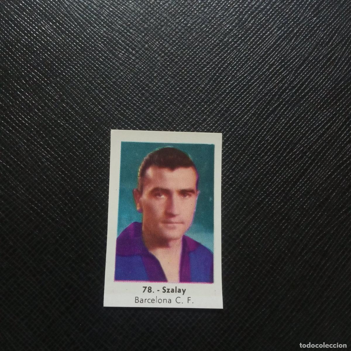 Cromos de F&uacute;tbol: 78 SZALAY BARCELONA RUIZ ROMERO 61 62 CROMO FUTBOL LIGA 1961 1962- SIN PEGAR - A192 PG38