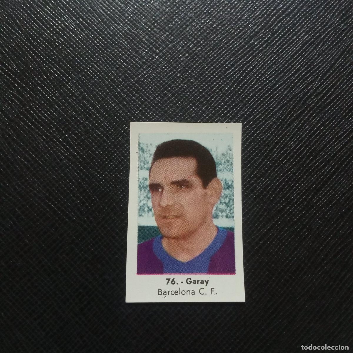 Cromos de F&uacute;tbol: 76 GARAY BARCELONA RUIZ ROMERO 61 62 CROMO FUTBOL LIGA 1961 1962- SIN PEGAR - A192 PG40