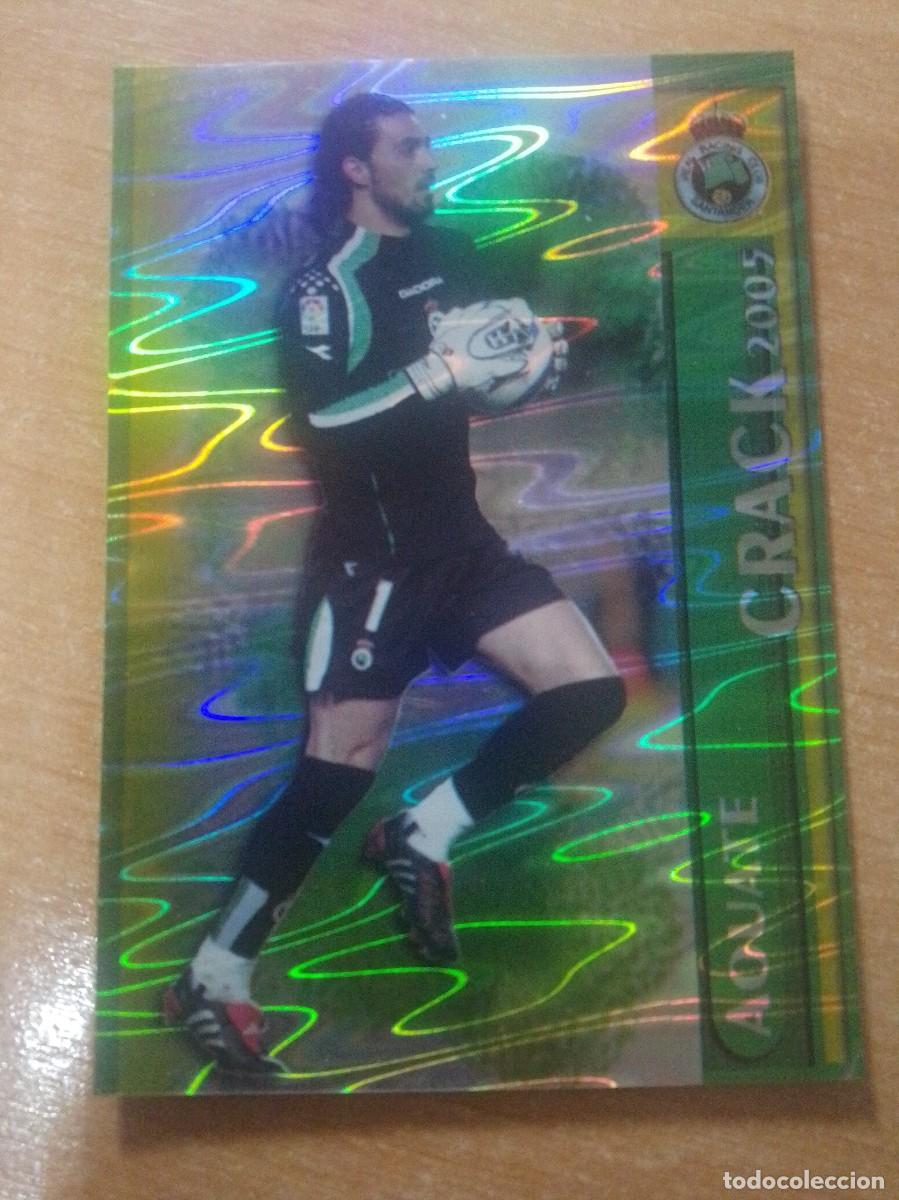 Figurine di Calcio: 430 AOUATE CRACK FONDO AGUAS RACING DE SANTANDER 2005 2006 MUNDICROMO 05 06 FICHAS LIGA