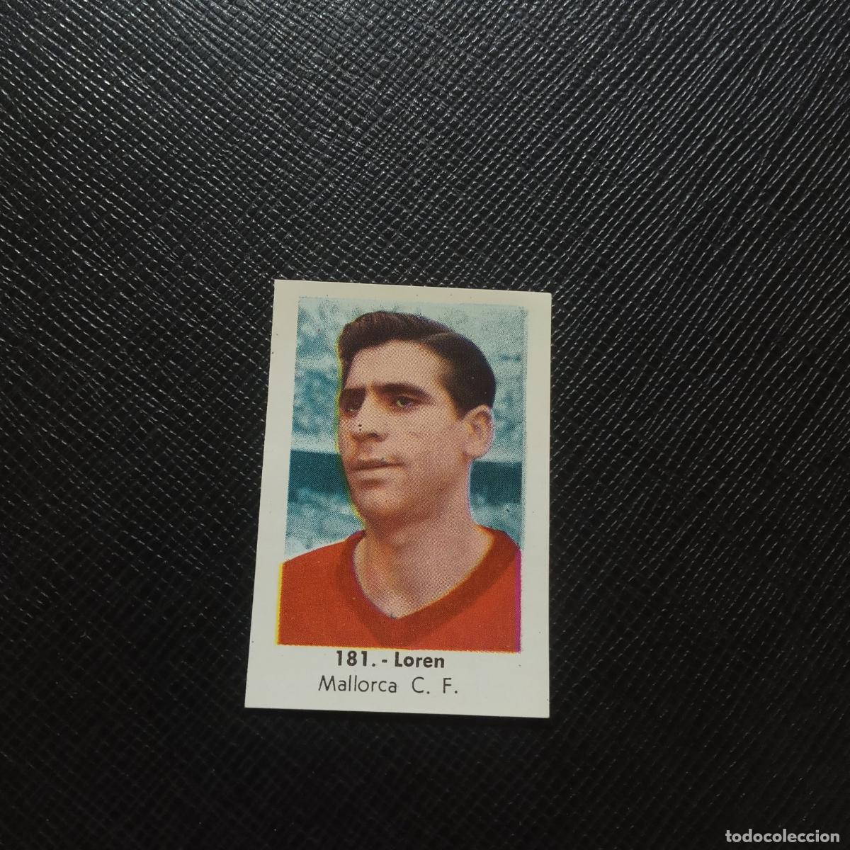 Figurine di Calcio: 181 LOREN MALLORCA RUIZ ROMERO 61 62 CROMO FUTBOL LIGA 1961 1962- SIN PEGAR - A192 PG45