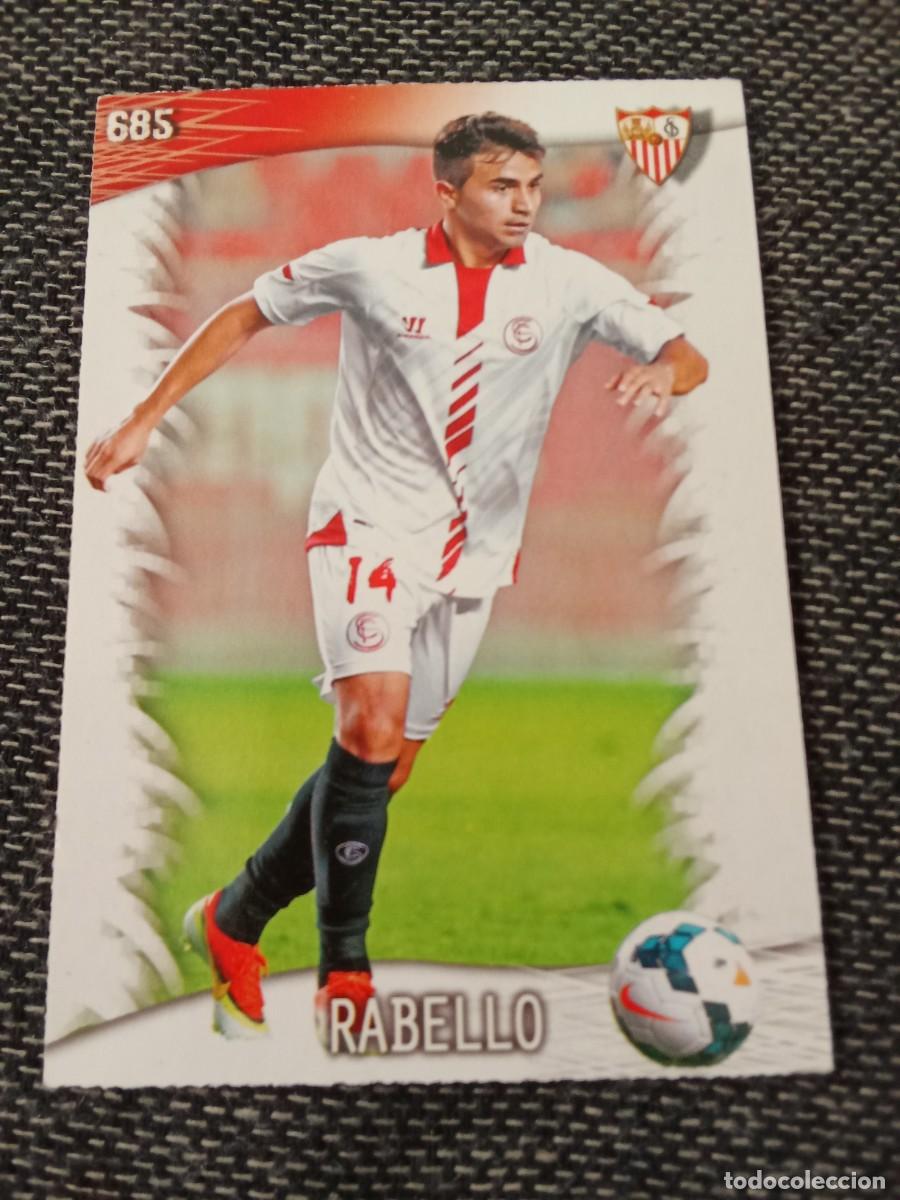 Cromos de Futebol: 685 rabello Sevilla &uacute;ltimos fichajes quiz game collection 2014