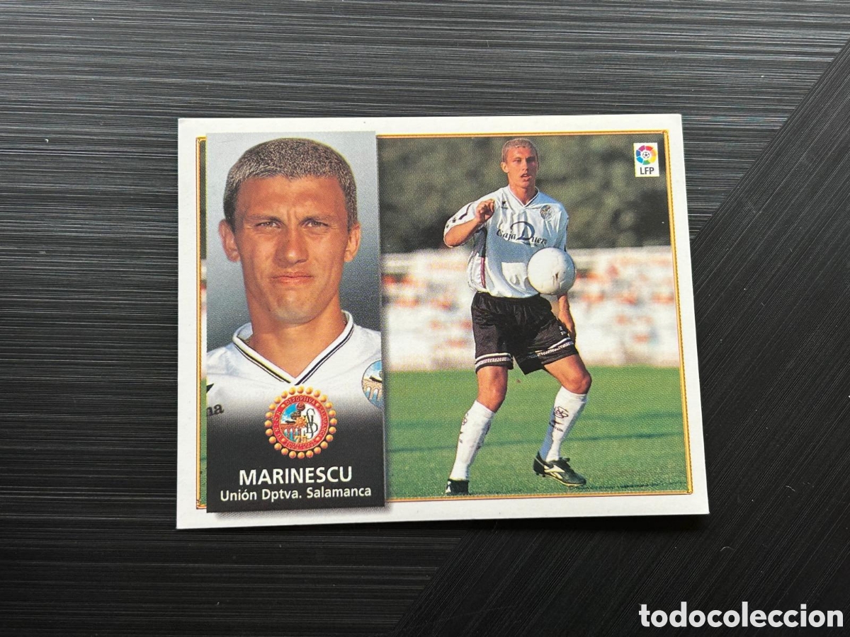 Figurine di Calcio: EDICIONES ESTE 1998 1999 98 99 MARINESCU SALAMANCA COLOCA SIN PEGAR NUNCA PEGADO