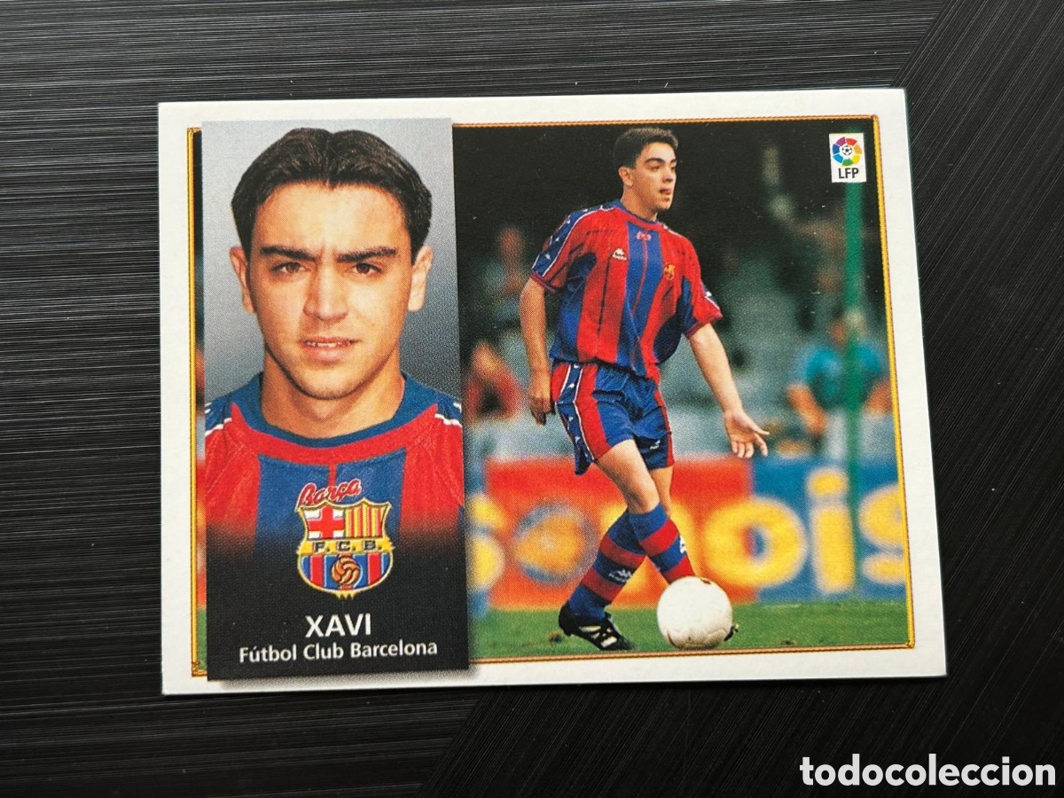 Cromos de F&uacute;tbol: EDICIONES ESTE 1998 1999 98 99 XAVI ROOKIE BARCELONA SIN PEGAR NUNCA PEGADO