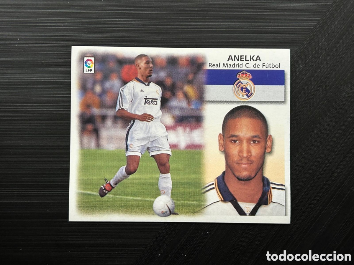 Cartes &agrave; collectionner de Football: EDICIONES ESTE 1999 2000 99 00 ANELKA REAL MADRID COLOCA SIN PEGAR NUNCA PEGADO
