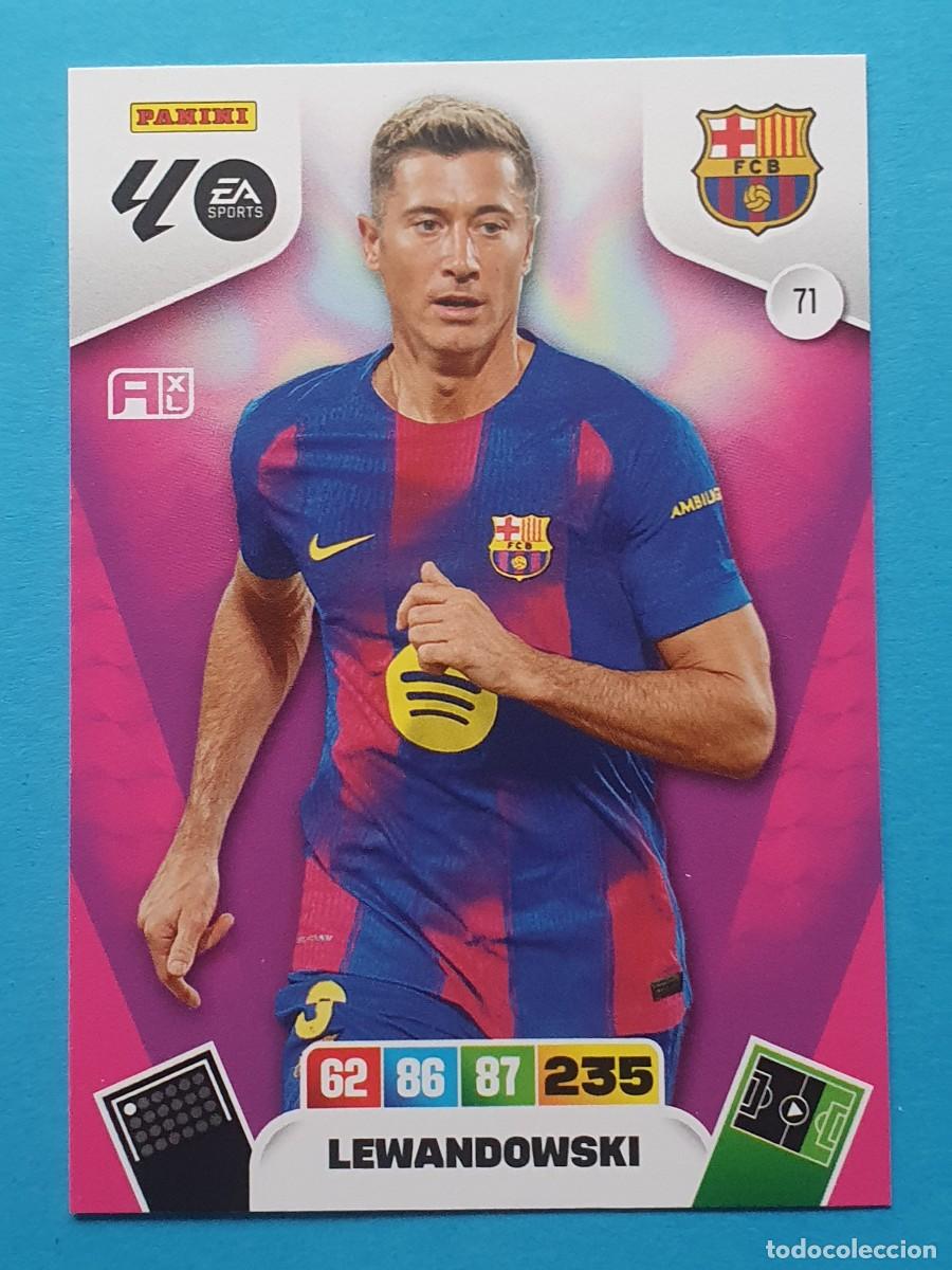 Fu&szlig;ball-Sticker: #71 LEWANDOWSKI (FC Barcelona) - Adrenalyn XL LaLiga 2025-26