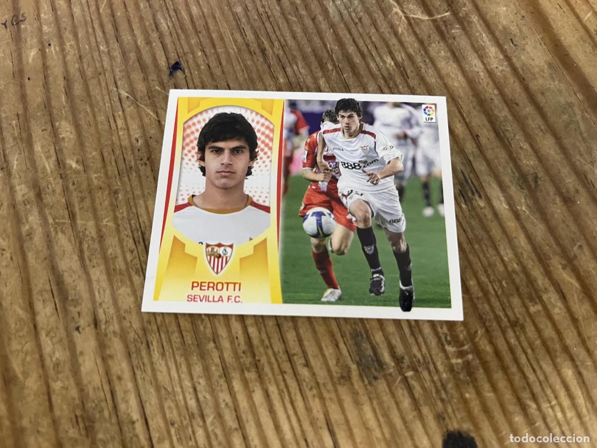 Fu&szlig;ball-Sticker: CROMO SIN PEGAR NUNCA PEGADO ALBUM LIGA ESTE 09 10 2009 2010 SEVILLA # 14A PEROTTI