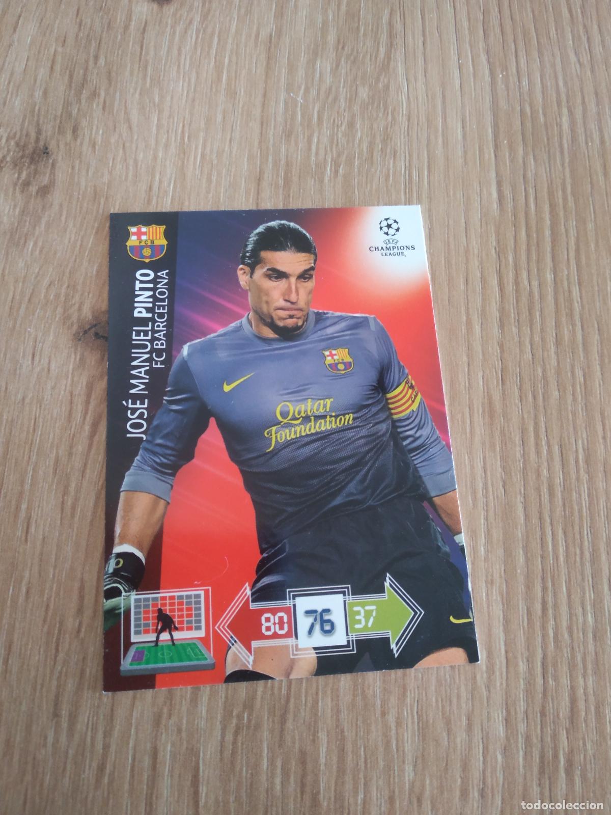 Fu&szlig;ball-Sticker: PINTO BARCELONA BAR&Ccedil;A CROMO FUTBOL PANINI 12-13 UEFA CHAMPIONS LEAGUE ADRENALYN 2012-2013