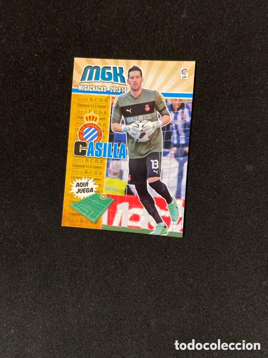 Cartes &agrave; collectionner de Football: CASILLA 128 (ESPANYOL) PANINI MEGACRACKS 2013-2014 13 14 CROMO CARTA M-3