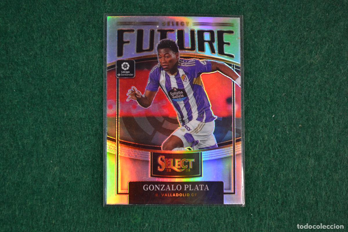 Figurine di Calcio: PANINI SELECT LA LIGA 2022-23 - 21 GONZALO PLATA (VALLADOLID) INSERT FUTURE