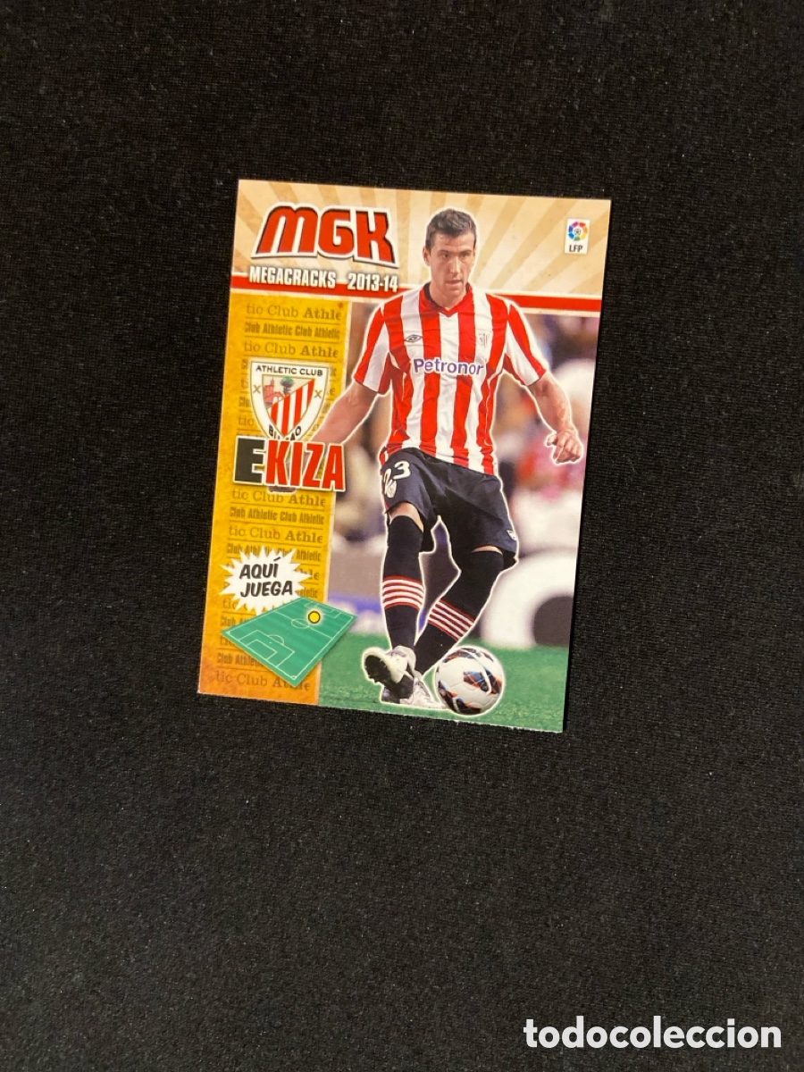Fu&szlig;ball-Sticker: EKIZA 25 (BILBAO) PANINI MEGACRACKS 2013-2014 13 14 CROMO CARTA M-3