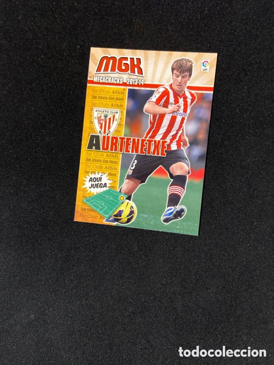 Cartes &agrave; collectionner de Football: AURTENETXE 26 (BILBAO) PANINI MEGACRACKS 2013-2014 13 14 CROMO CARTA M-3