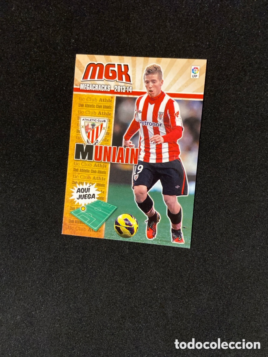Cartes &agrave; collectionner de Football: MUNIAIN 33 (BILBAO) PANINI MEGACRACKS 2013-2014 13 14 CROMO CARTA M-3