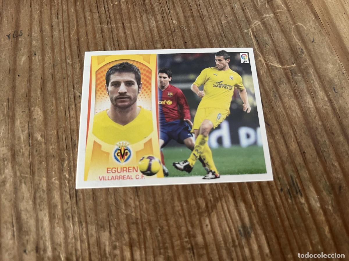 Figurine di Calcio: CROMO SIN PEGAR NUNCA PEGADO ALBUM LIGA ESTE 09 10 2009 2010 VILLARREAL # 10 EGUREN