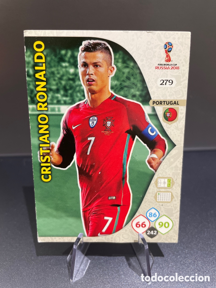 Cromos de F&uacute;tbol: Cristiano Ronaldo 279 Panini Adrenalyn FIFA World Cup Russia 2018 Portugal