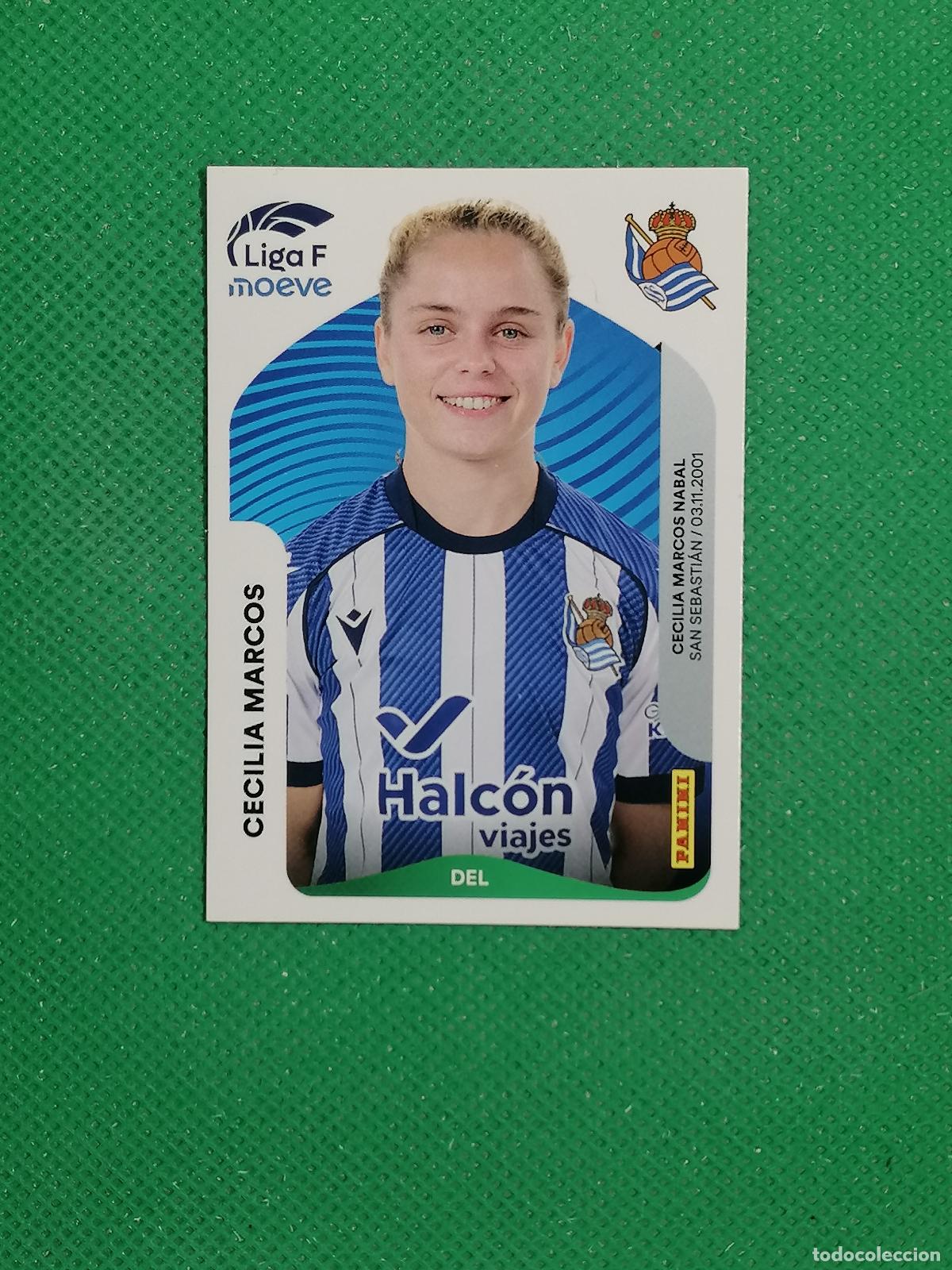 Cromos de f&uacute;tbol: 299 B 299B CECILIA MARCOS REAL SOCIEDAD ⚽ PANINI LIGA FEMENINA F MOEVE 25 26 2025 2026 ⚽