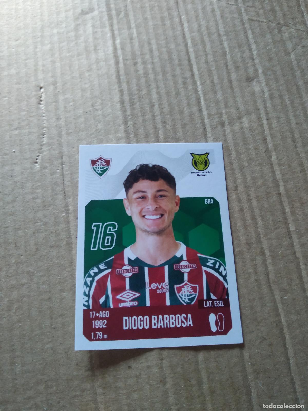 Cromos de F&uacute;tbol: 127 DIOGO BARBOSA FLUMINENSE CROMO FUTBOL PANINI BRASILEIRAO 2024 LIGA BRASIL BRASILEIRO