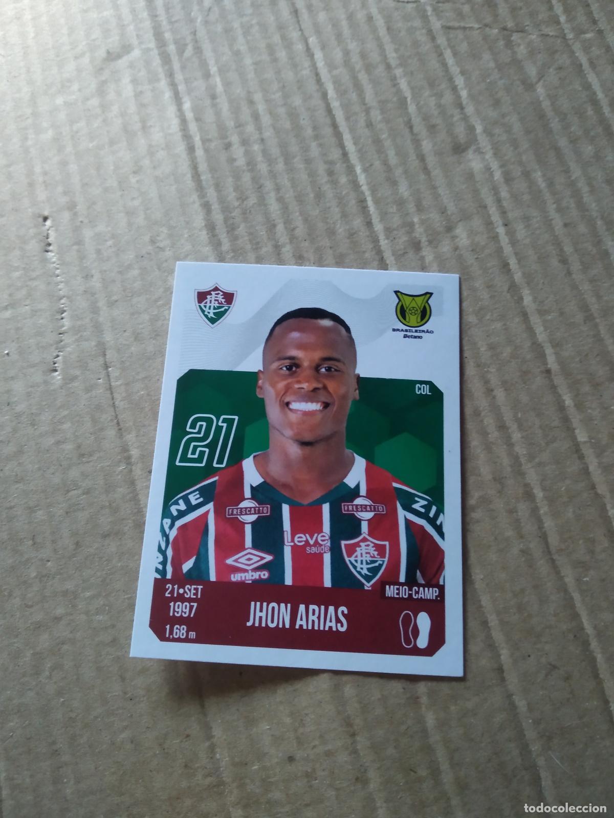 Fu&szlig;ball-Sticker: 131 JHON ARIAS FLUMINENSE CROMO FUTBOL PANINI BRASILEIRAO 2024 LIGA BRASIL BRASILEIRO