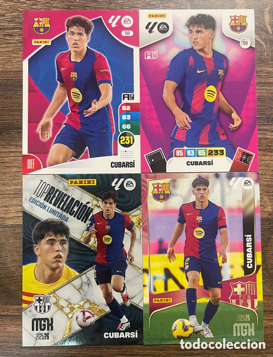 Football Stickers: Cubars&iacute; (varias colecciones)