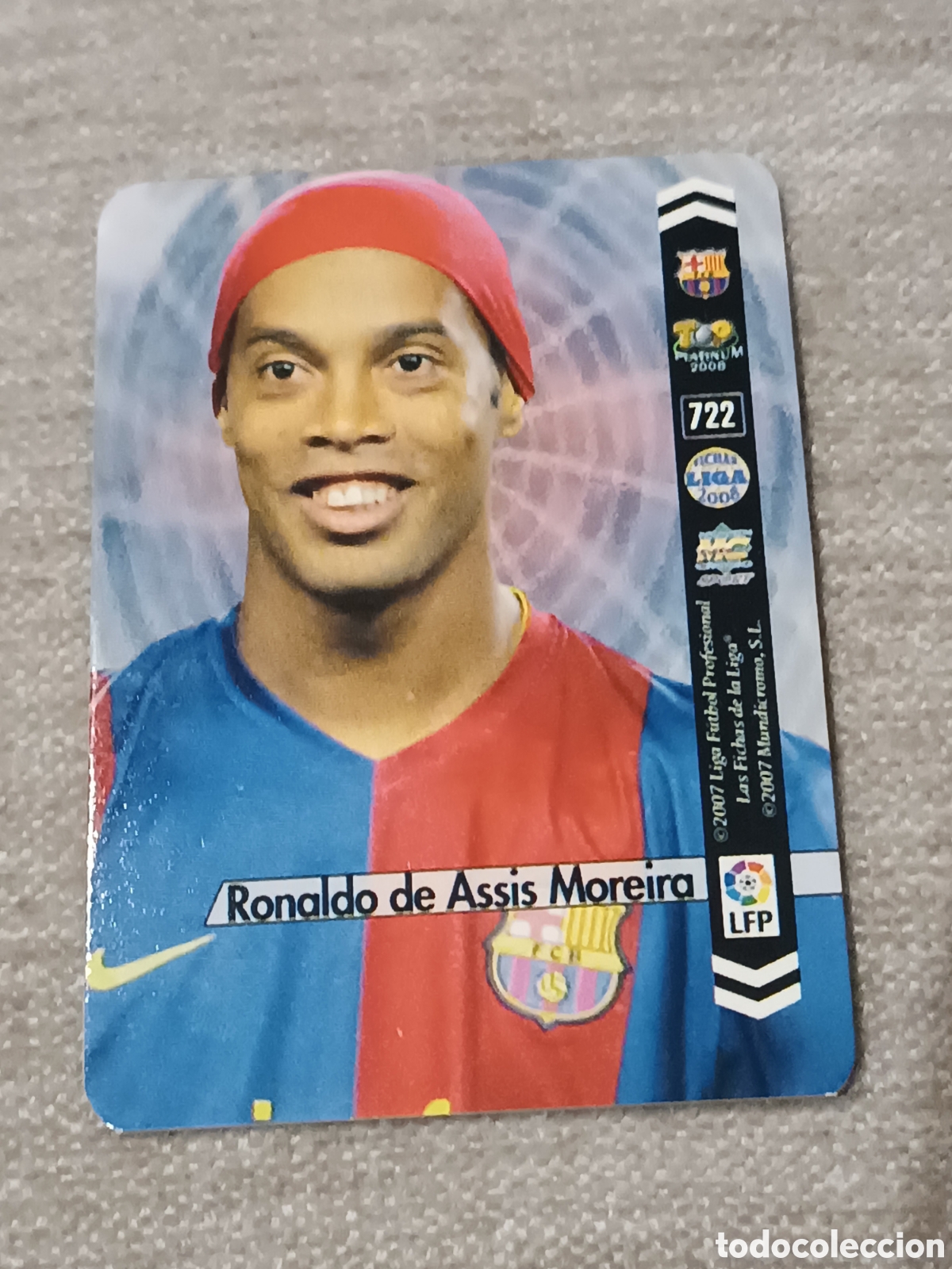 Cromos de f&uacute;tbol: Ronaldinho 722 security horizontal - Foto 2