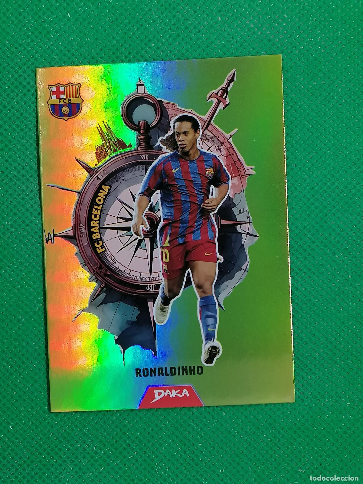 Cromos de F&uacute;tbol: CA-3 RONALDINHO COMPASS ASTRAY NUMERADA /199 ⚽ DAKA TOP AUDIENCE BARCELONA 2025 2026 25 26 ⚽