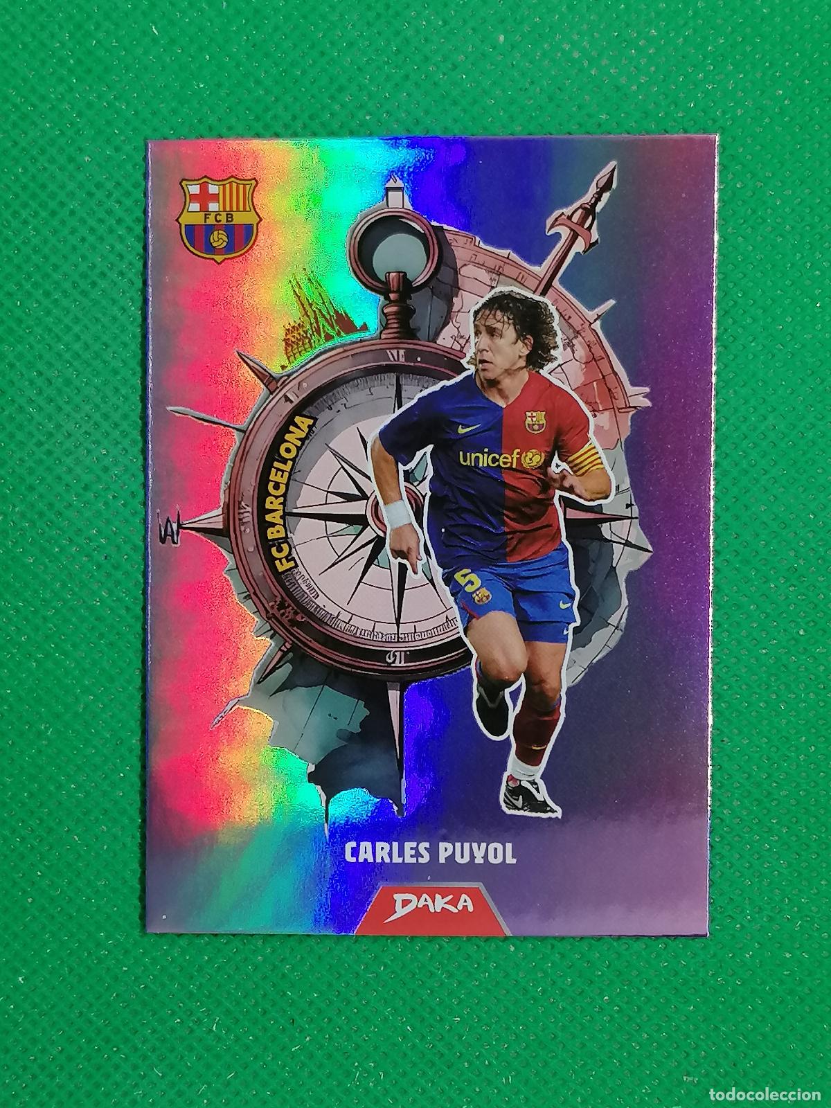 Cromos de Futebol: CA-5 CARLES PUYOL COMPASS ASTRAY NUMERADA /175 ⚽ DAKA TOP AUDIENCE BARCELONA 2025 2026 25 26 ⚽