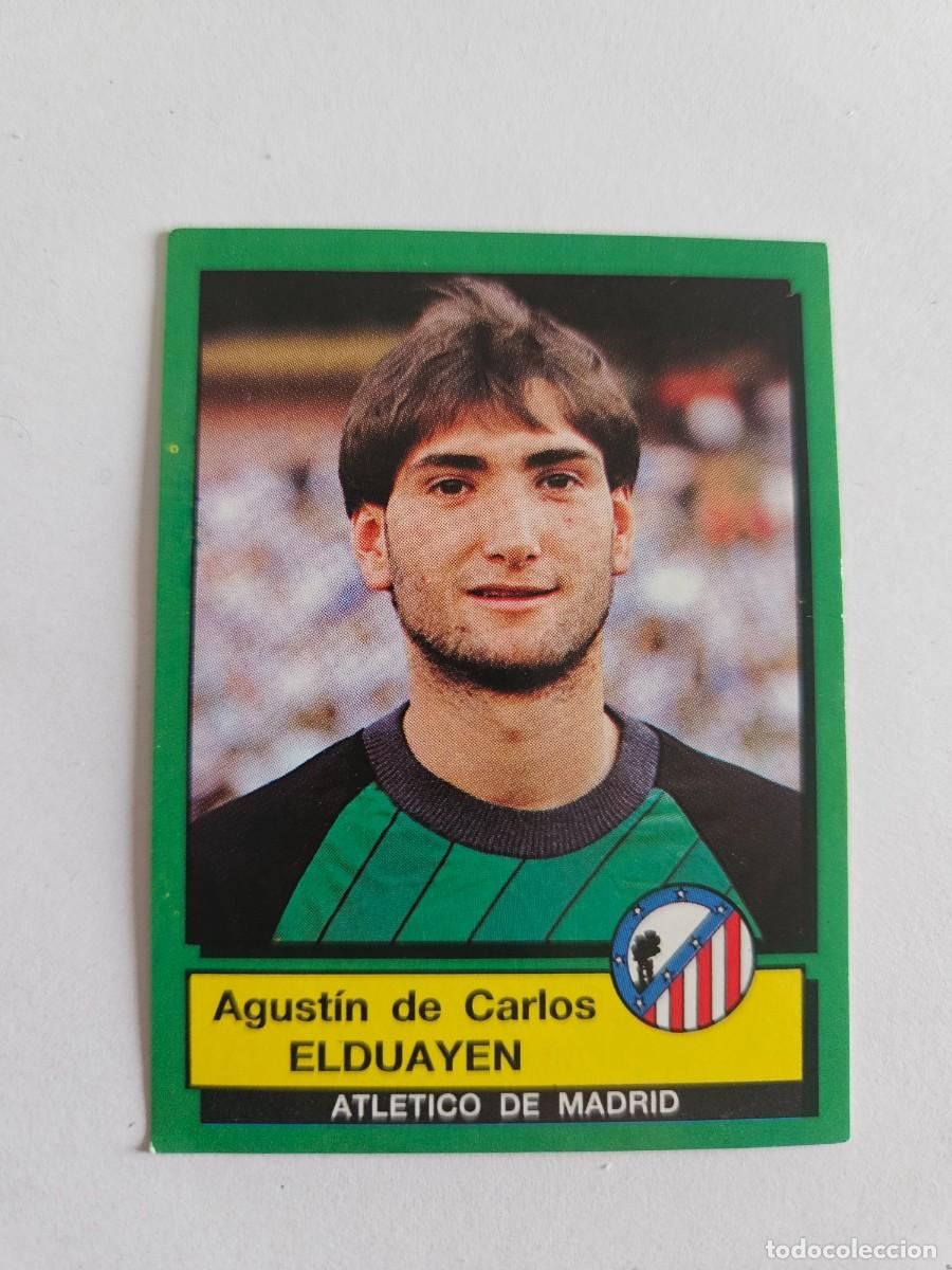 Cromos de Futebol: ELDUAYEN AT DE MADRID F&Uacute;TBOL 90 N&deg; 36 PANINI. SIN PEGAR