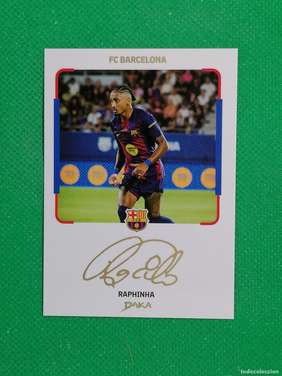 Cromos de Futebol: IC-18 RAPHINHA INSTANT CHEKI FIRMA SERIGRAFIA ⚽ DAKA TOP AUDIENCE BARCELONA 2025 2026 25 26 ⚽