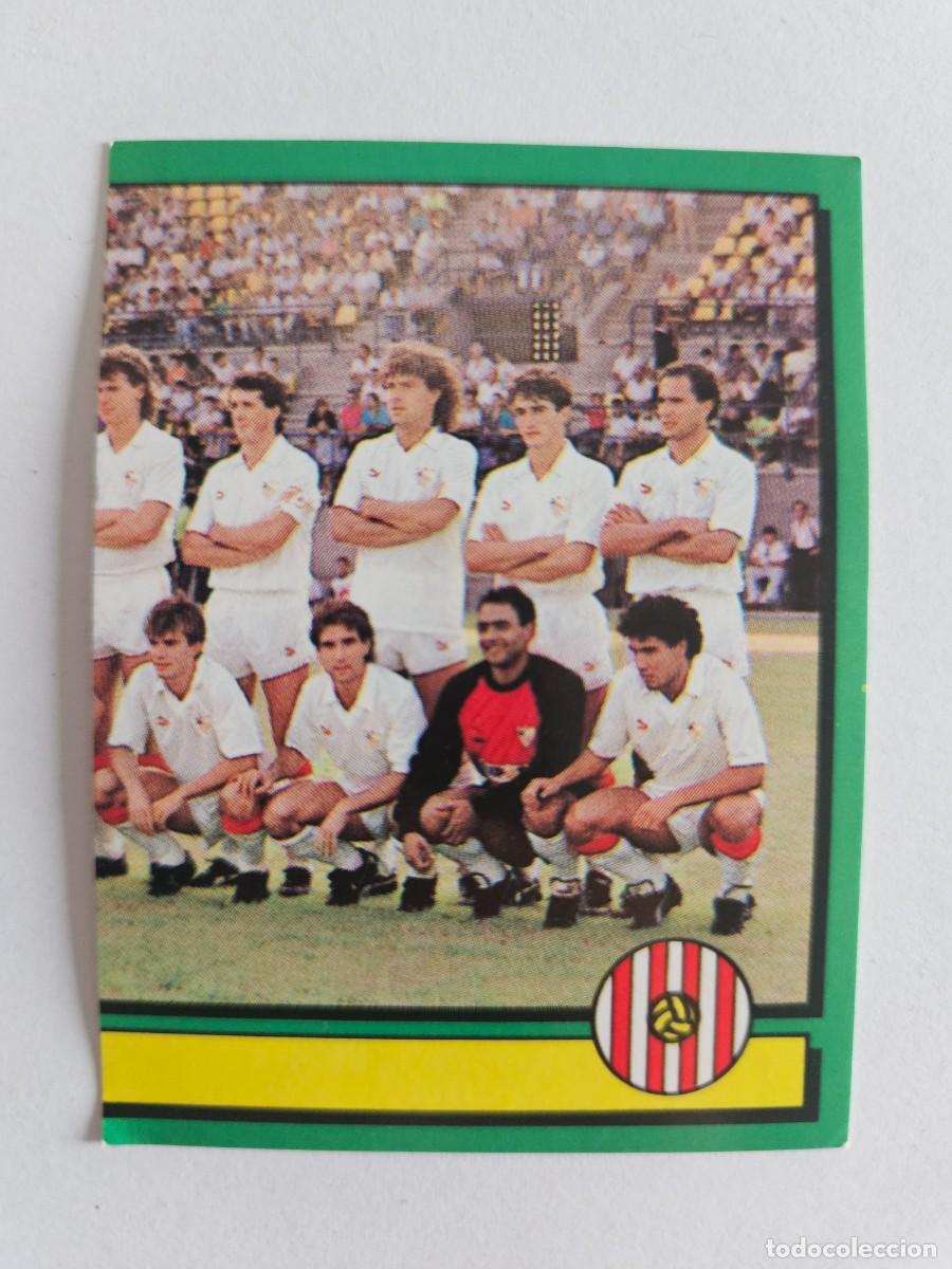 Fu&szlig;ball-Sticker: Sevilla - 237 Plantilla - F&uacute;tbol 90 Panini 1989-1990, 89-90 - Nunca pegado