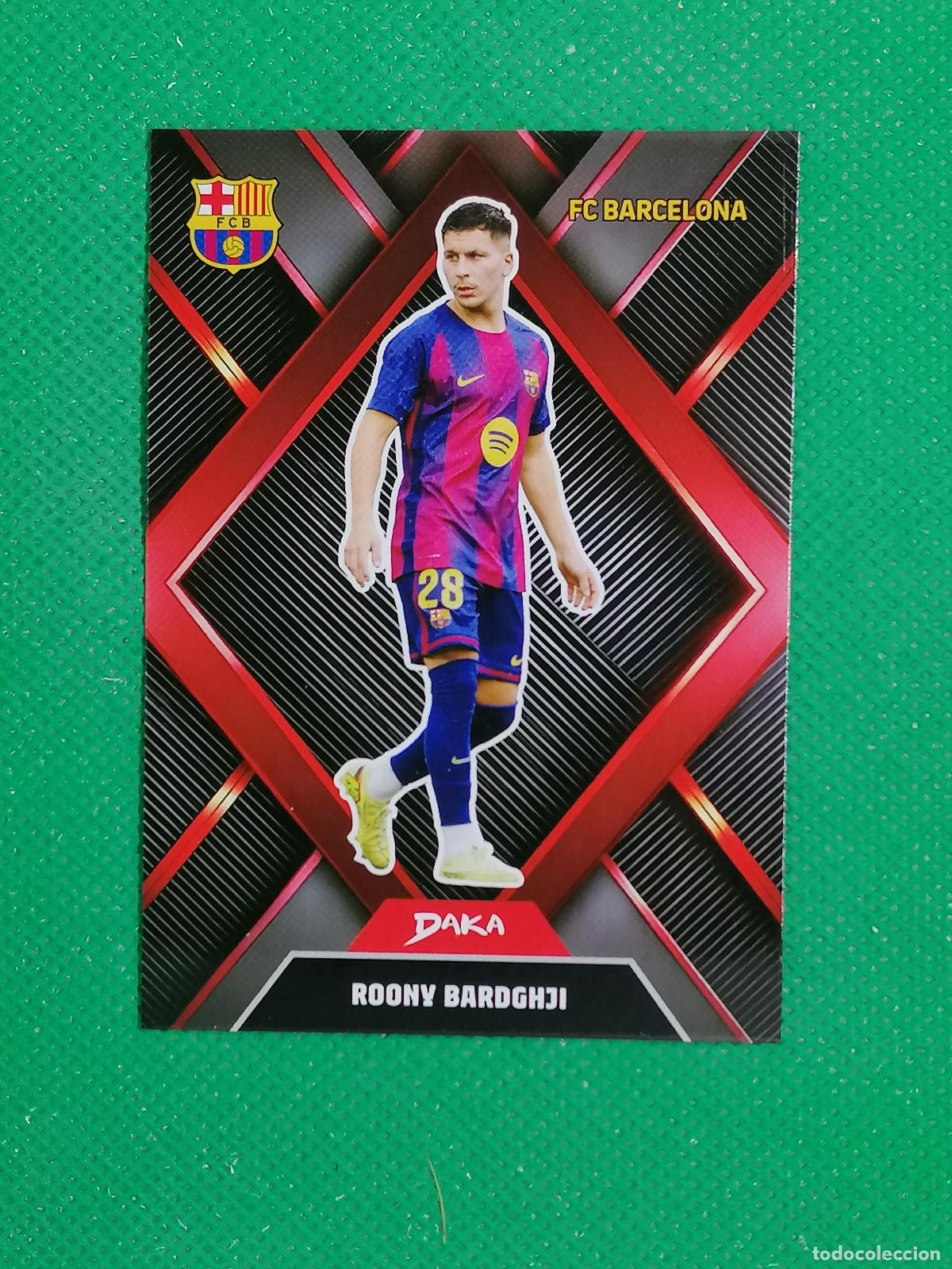 Football Stickers: SR-6 ROONY BARDGHJI SHARP RHOMBUS ⚽ DAKA TOP AUDIENCE BARCELONA 2025 2026 25 26 ⚽