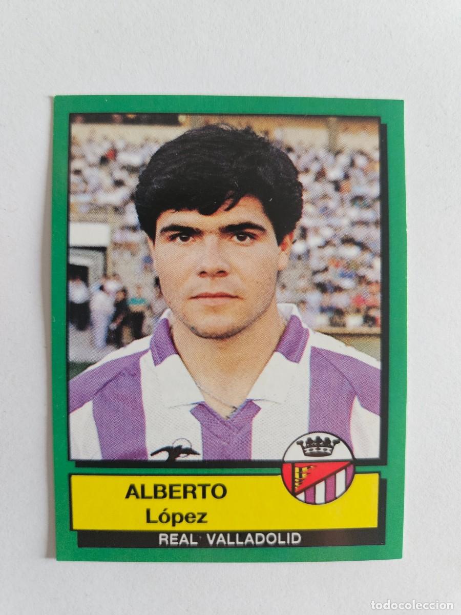 Fu&szlig;ball-Sticker: CROMO DE FUTBOL ALBERTO DEL REAL VALLADOLID SIN PEGAR N&ordm; 339 LIGA FUTBOL 90 DE PANINI