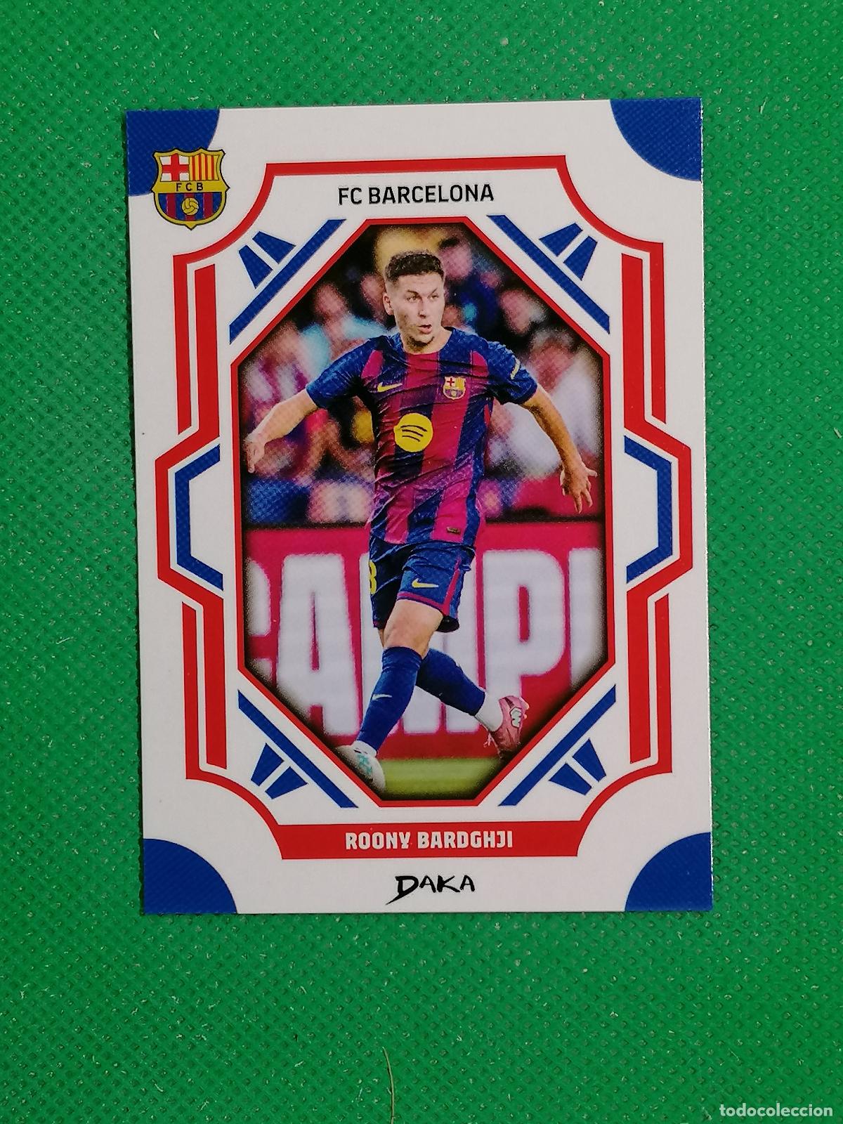 Fu&szlig;ball-Sticker: 6-B ROONY BARDGHJI BASE ⚽ DAKA TOP AUDIENCE BARCELONA 2025 2026 25 26 ⚽