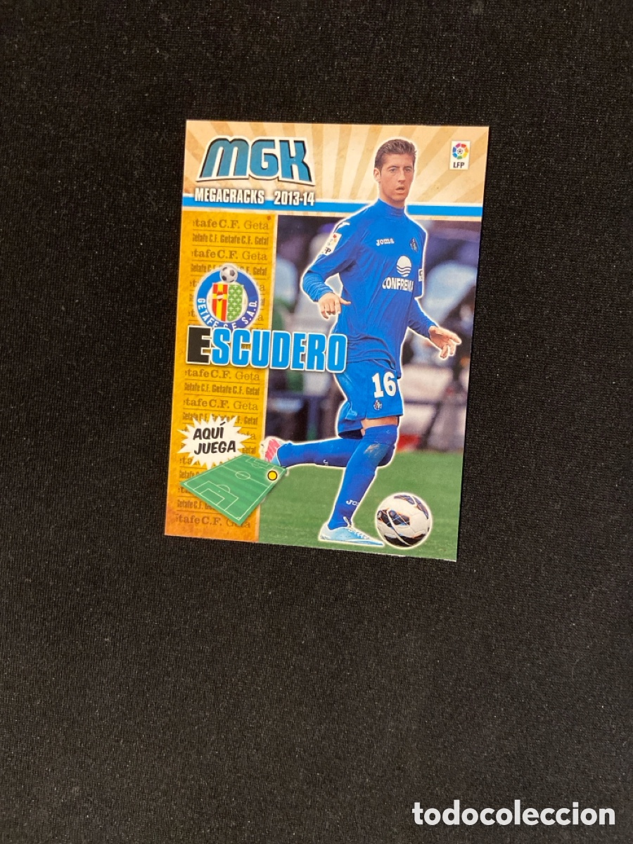 Figurine di Calcio: ESCUDERO 153 (GETAFE) PANINI MEGACRACKS 2013-2014 13 14 CROMO CARTA M-3