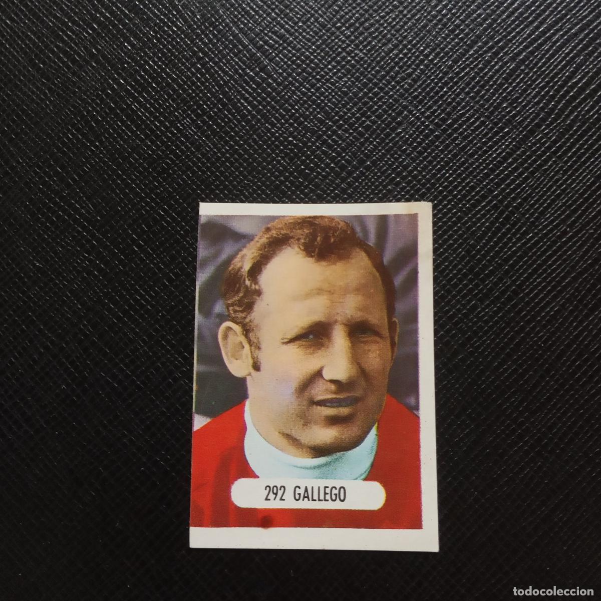 Cromos de F&uacute;tbol: 292 GALLEGO ESPA&Ntilde;A RUIZ ROMERO 1972 1971 FUTBOL CROMO LIGA 72 71 - SIN PEGAR - A192 PG50