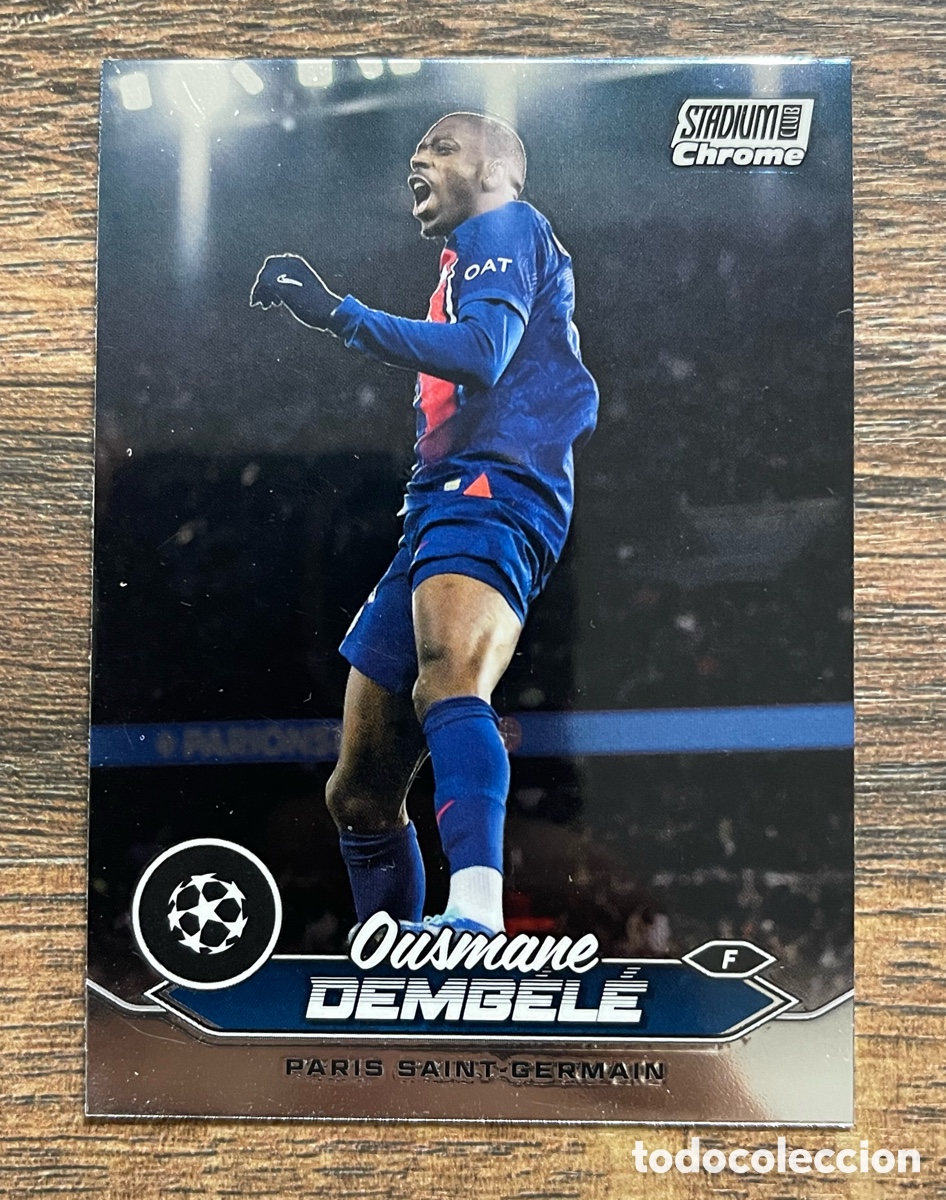 Football Stickers: Dembele Paris Stadium Chrome