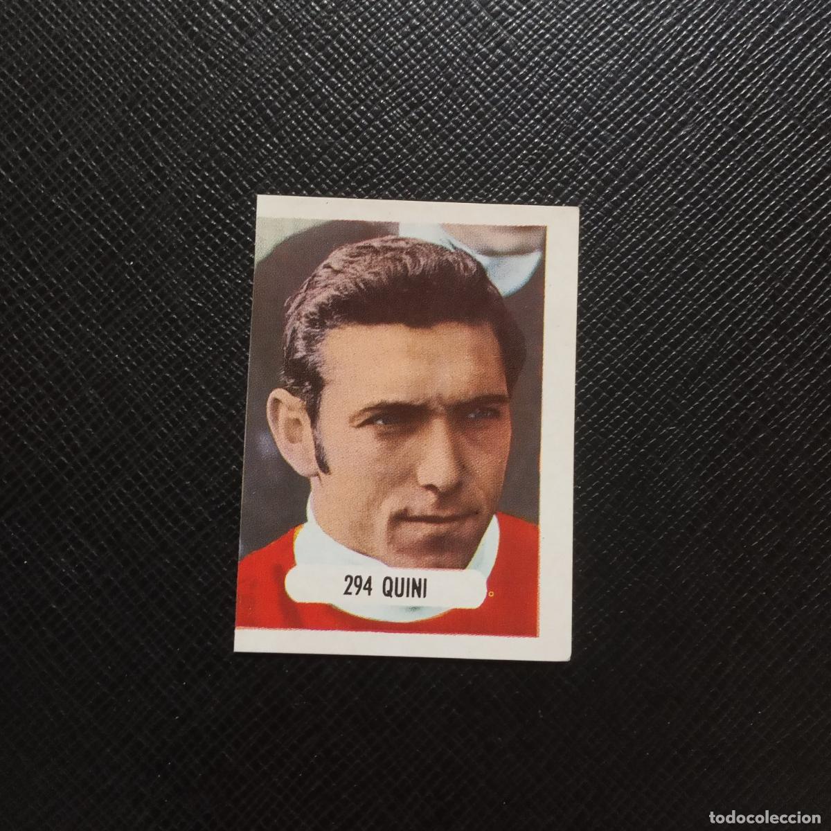 Cromos de F&uacute;tbol: 294 QUINI ESPA&Ntilde;A RUIZ ROMERO 1971 1972 FUTBOL CROMO LIGA 71 72 - SIN PEGAR - A192 PG59