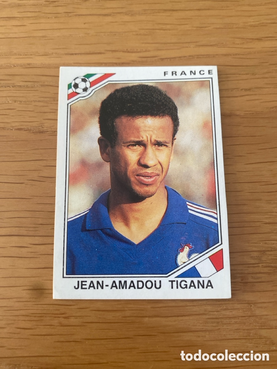 Cartes &agrave; collectionner de Football: Cromo panini mundial Mexico 86 n&uacute;mero 173 Tigana - Sticker album world cup Mexico 1986