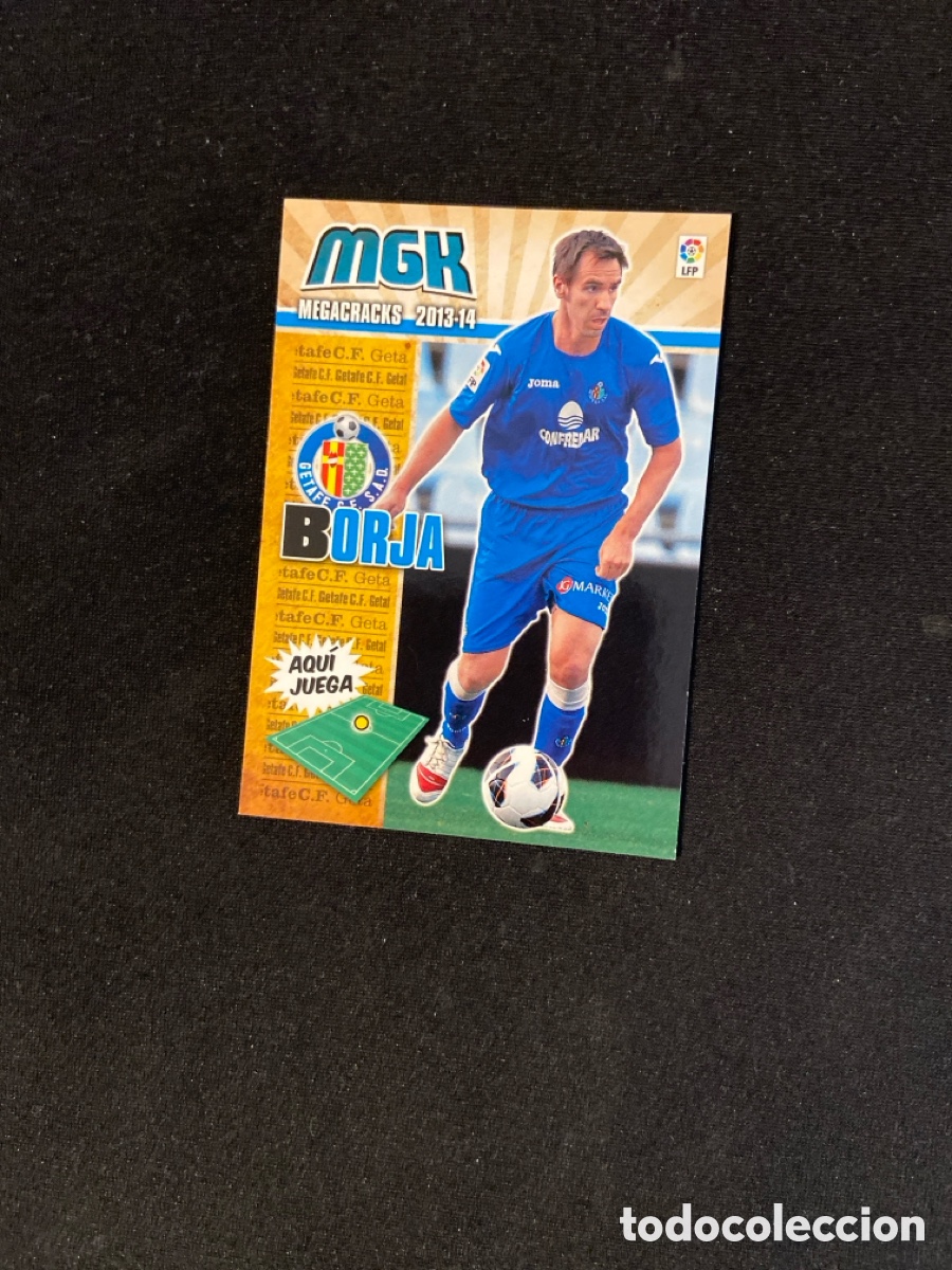 Cromos de Futebol: BORJA 154 (GETAFE) PANINI MEGACRACKS 2013-2014 13 14 CROMO CARTA M-3
