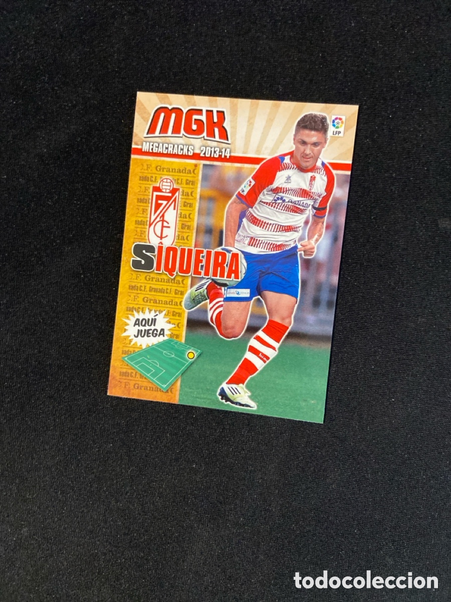 Fu&szlig;ball-Sticker: SIQUEIRA 170 (GRANADA) PANINI MEGACRACKS 2013-2014 13 14 CROMO CARTA M-3