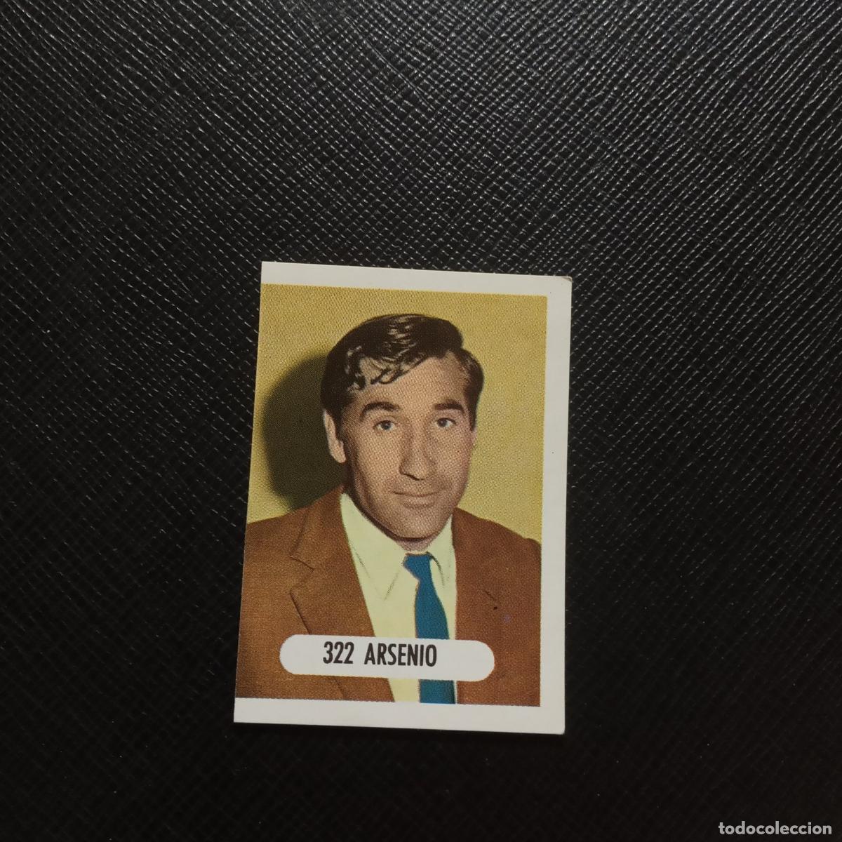 Cromos de F&uacute;tbol: 322 ARSENIO RUIZ ROMERO 1971 1972 FUTBOL CROMO LIGA 71 72 - SIN PEGAR - A192 PG60