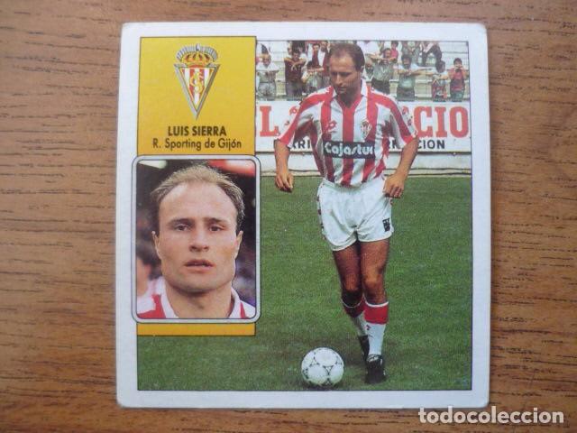 Cromos de F&uacute;tbol: CROMO ALBUM LIGA ESTE 92 93 LUIS SIERRA (SPORTING GIJON) - DESPEGADO - 1992 1993