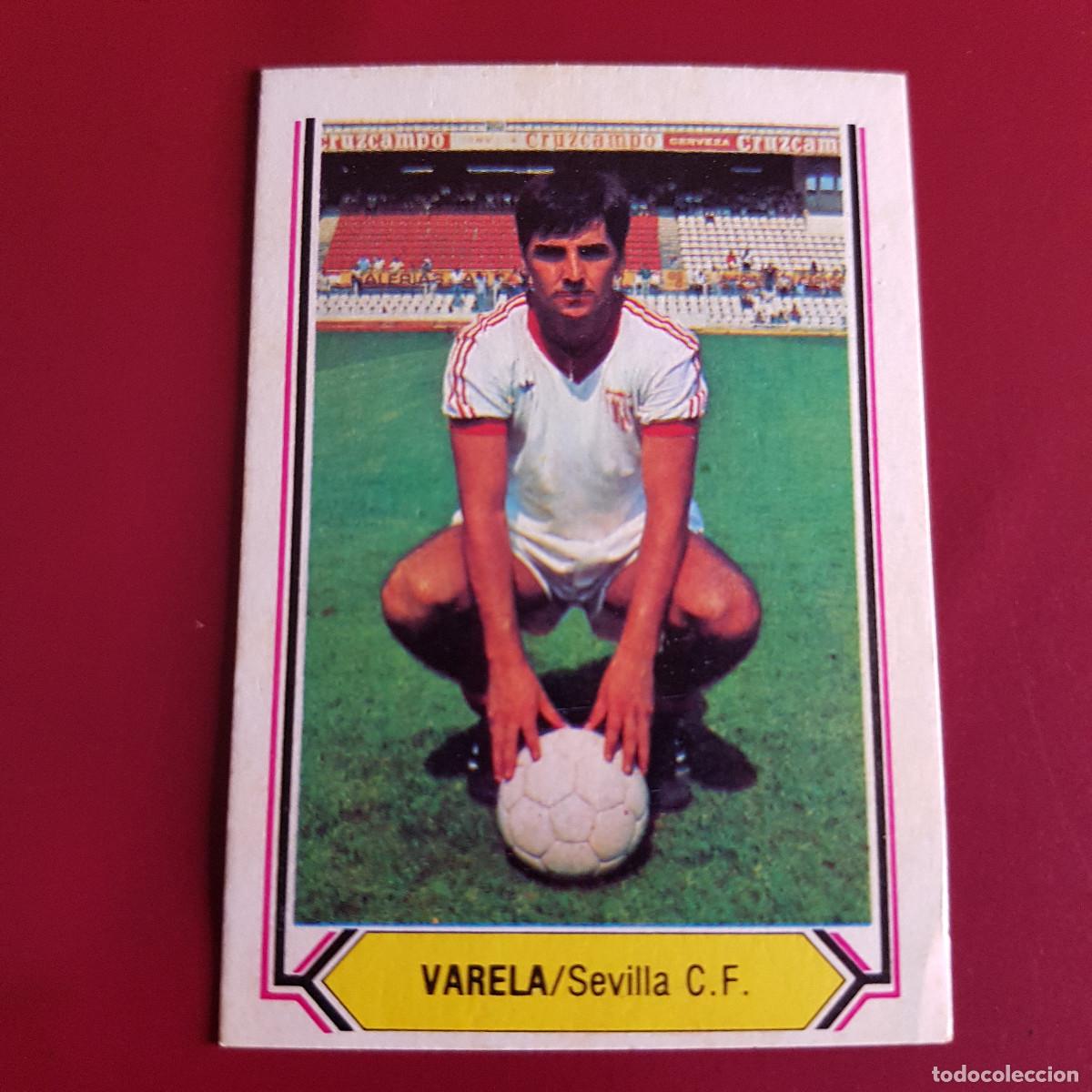Cromos de Futebol: ESTE - LIGA 80 81 - 1980 1981 - SEVILLA - VARELA - NUNCA PEGADO